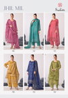 Jhil Mil By Sudriti Italian Satin Digital Printed Top With Bottom Dupatta Wholesale Suppliers In Mumbai